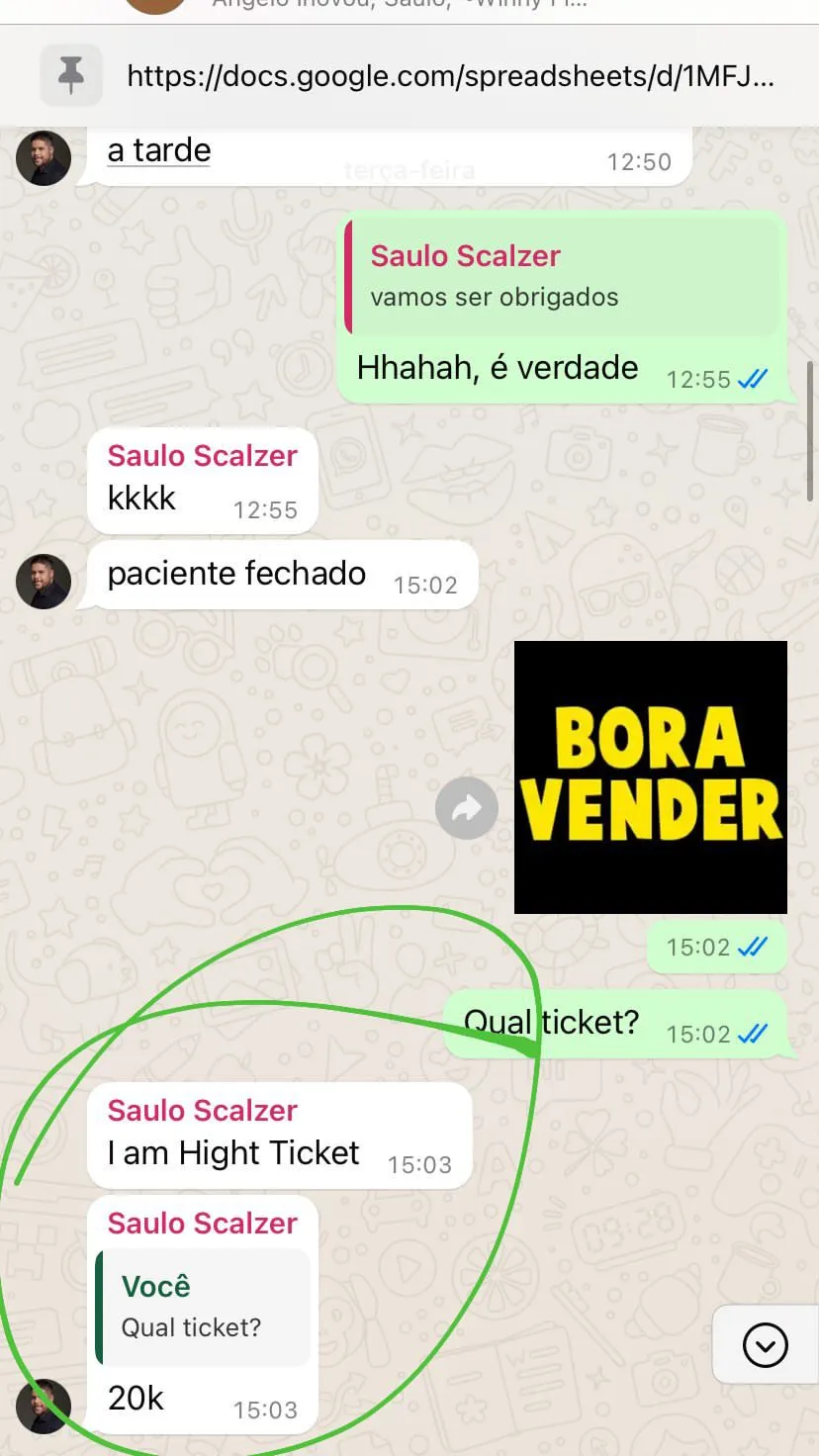 Resultado real de cliente